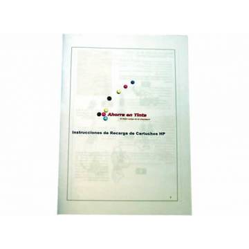 Libros de Instrucciones de Recarga Libros de Instrucciones de Recarga