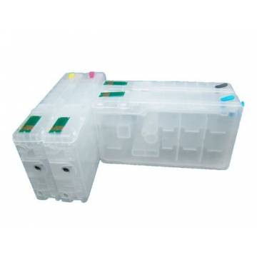 T7011-T7014 Work Force Pro cartucho compatible recargable transparente T7011-T7014 Work Force Pro cartucho compatible recargable transparente