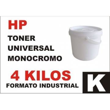 para Hp toner monocromo universal cubo 4 Kg para Hp toner monocromo universal cubo 4 Kg