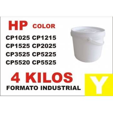 Para Hp tóner series cp1000 cp5000 amarillo cubo 4 kg Para Hp tóner series cp1000 cp5000 amarillo cubo 4 kg