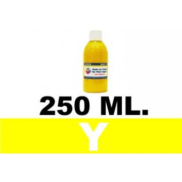 250 ml. tinta amarilla colorante para cartuchos para HP 250 ml. tinta amarilla colorante para cartuchos para HP