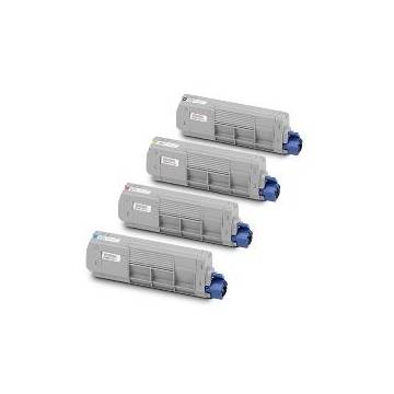 Magenta reciclado para Oki c610 n c610 dn c610 dTN.6k44315306 Magenta reciclado para Oki c610 n c610 dn c610 dTN.6k44315306