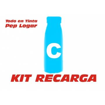 Recarga de toner cian brillo 250 gr. para Oki ES8430 Recarga de toner cian brillo 250 gr. para Oki ES8430