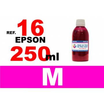 16, 16 XL botella 250 ml. tinta magenta 16, 16 XL botella 250 ml. tinta magenta