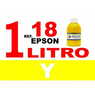 18, 18 XL botella 1 L tinta amarilla 18, 18 XL botella 1 L tinta amarilla