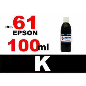 61 61 xl botella 100 ml. tinta negra 61 61 xl botella 100 ml. tinta negra