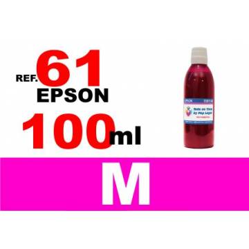 61 61 xl botella 100 ml. tinta magenta 61 61 xl botella 100 ml. tinta magenta
