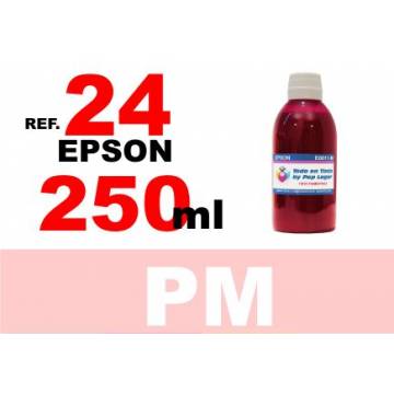 24 xl botella 250 ml. tinta magenta photo 24 xl botella 250 ml. tinta magenta photo
