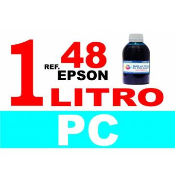 48 botella 1 l tinta cian photo 48 botella 1 l tinta cian photo