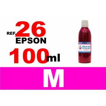 26 XL botella 100 ml. tinta magenta 26 XL botella 100 ml. tinta magenta
