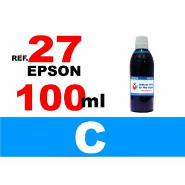 27 botella 100 ml. tinta cian 27 botella 100 ml. tinta cian