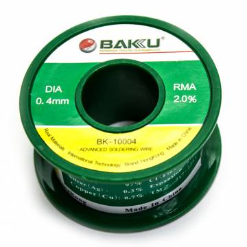 Estaño para circuitos electronicos 0,4 mm BAKU-10004 50G Estaño para circuitos electronicos 0,4 mm BAKU-10004 50G