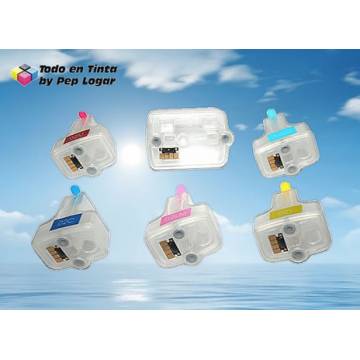 Para Hp 363 juego de 6 cartuchos recargables autoreseteables ncmyccmc Para Hp 363 juego de 6 cartuchos recargables autoreseteables ncmyccmc