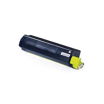 para Oki C3000 C3100 C3200 color amarillo cartucho toner reciclado para Oki C3000 C3100 C3200 color amarillo cartucho toner reciclado