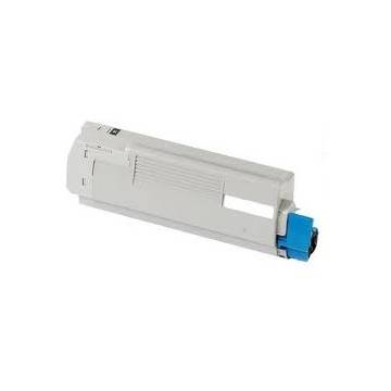 para Oki C5600 C5700 color negro cartucho toner reciclado para Oki C5600 C5700 color negro cartucho toner reciclado