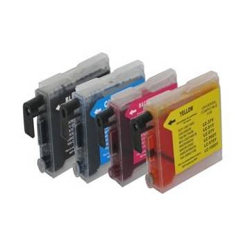 38ml Brother compatible lc51 lc970 lc1000 cian alta capacidad 38ml Brother compatible lc51 lc970 lc1000 cian alta capacidad