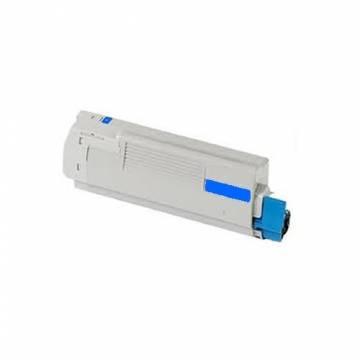 para Oki C5800 C5900 C5550 MFP cartucho color cian toner reciclado para Oki C5800 C5900 C5550 MFP cartucho color cian toner reciclado